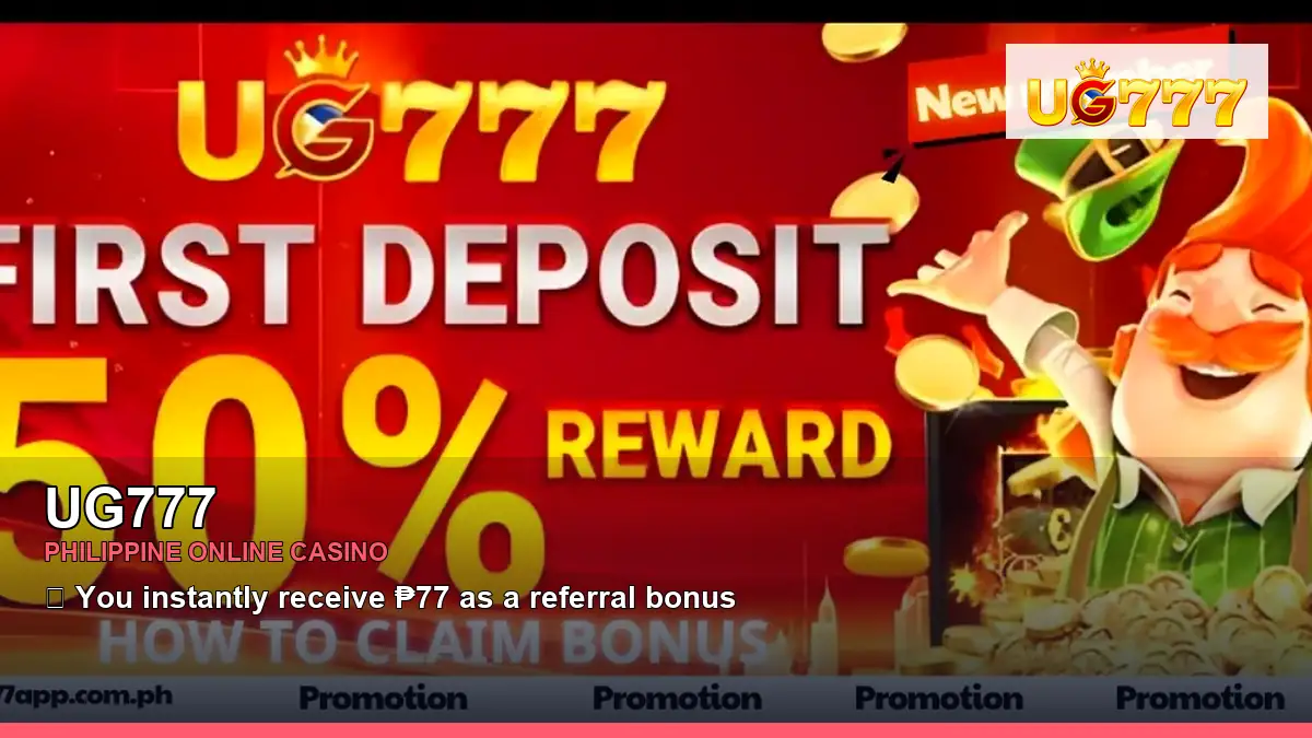 UG777 online casino and slot games for Philippine players